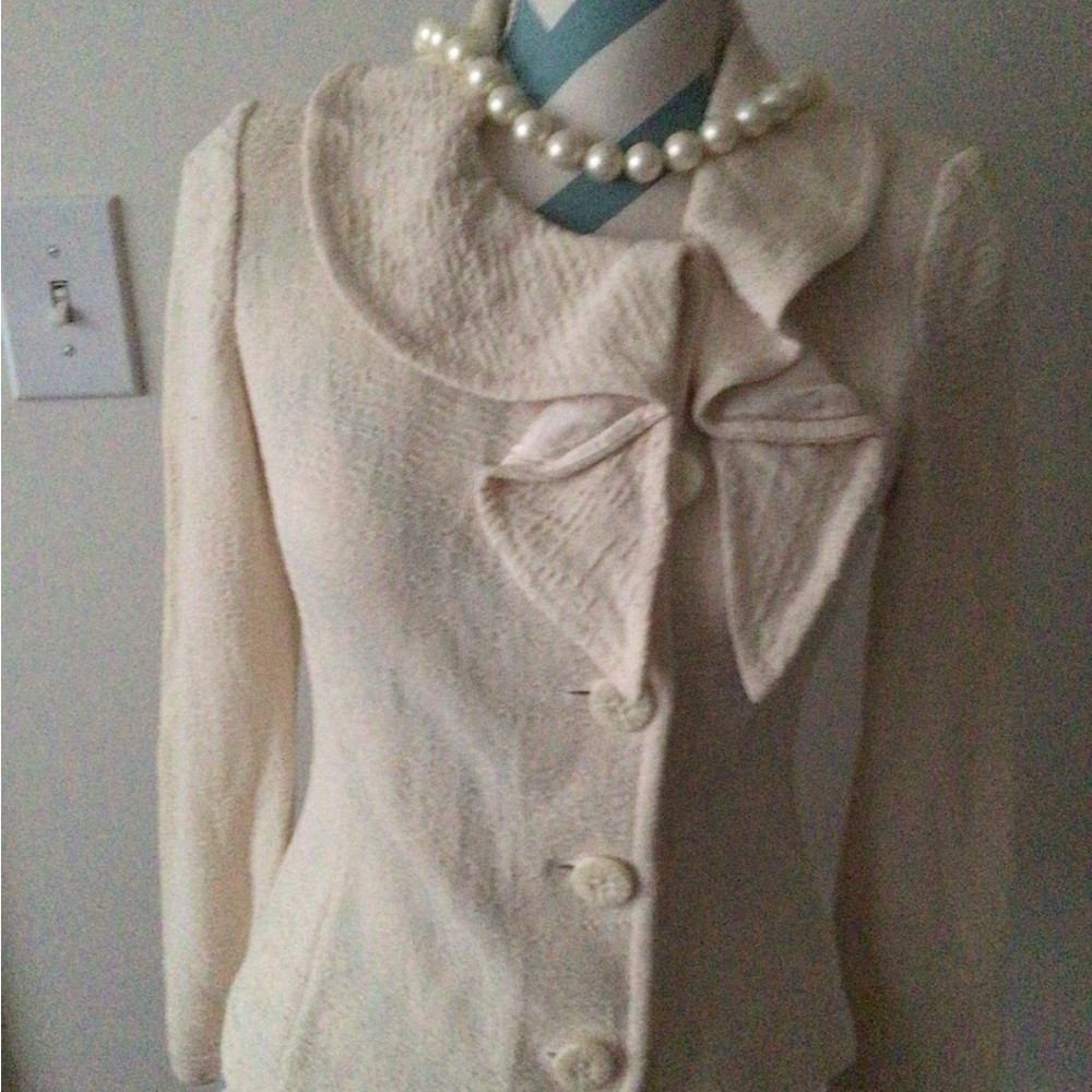 Saint John knit blazer size 2
